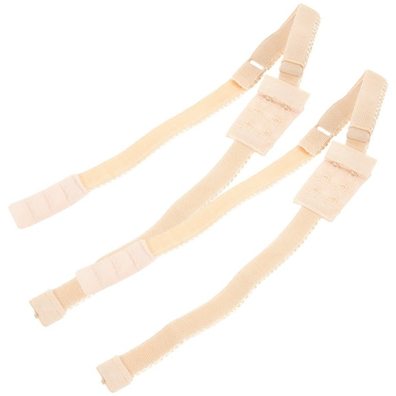 ROSENICE 2Pcs Beige Low Back Bra Converter for Women Special Occasions