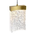 thumbnail image 2 of Lava Integrated LED Brass Mini Pendant, 2 of 3