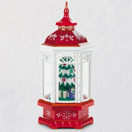 - Hallmark Keepsake 2018 Christmas Lantern Table Decoration With Light, Sound and Motion