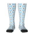 thumbnail image 2 of Lsque Funny Chicken Printed Crew Socks Men's Women's LightWeight Thin Casual Calf Socks ,Knee High Socks,Cotton Socks, 2 of 9