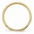 14K Yellow Gold Ring Band Wedding Comfort Light Fit Fancy