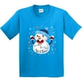 thumbnail image 3 of Inktastic Holiday Snowman Youth T-Shirt, 3 of 5