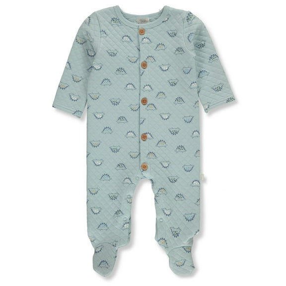 Koala Baby Baby Boys' Dino Footed Coveralls Color: light blue Size: 3 - 6 months