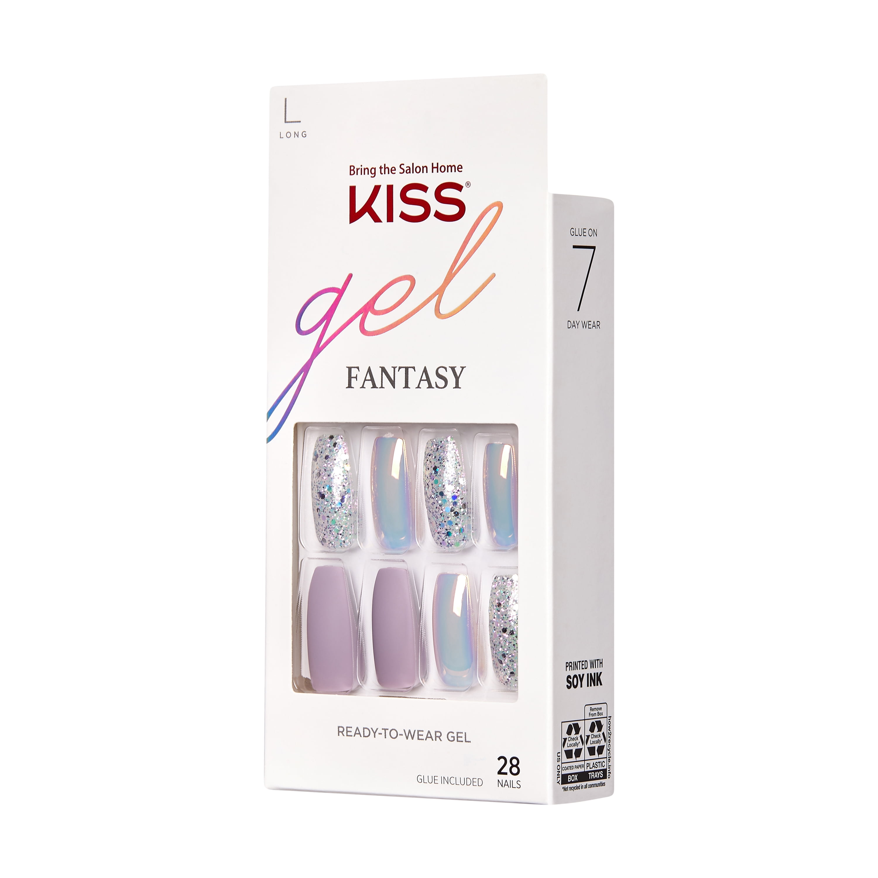 Kiss Gel Fantasy Jelly Nails Be Jelly | LloydsPharmacy Ireland