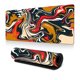 thumbnail image 1 of XXL Large Gaming Mouse Pad (Black Topographic, style 5), 1 of 4