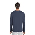 thumbnail image 2 of Athletic Works Men's Tri-Blend Active T-Shirt with Long Sleeves, Sizes S-3XL, 2 of 5
