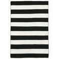 thumbnail image 1 of Liora Manne Transocean Indoor Outdoor Area Rug, Black/White, 8' 3" x 11' 6", 1 of 7
