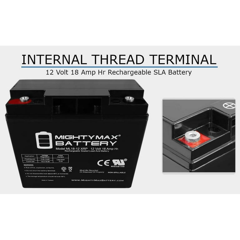 12V 18AH SLA Replacement Battery for Generac Generator