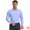 Light Blue, variant on DARING DIVA Men's Plaid Long Sleeved Button Down Houndstooth Dress Shirts M Light Blue
