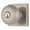 Satin Nickel, variant on Brinks E2426 Mendocino Passage Door Knob Set - Nickel