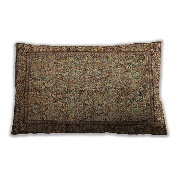 Ahgly Company Indoor Rectangular Traditional Lumbar Throw Pillow, 13 inch by 19 inch