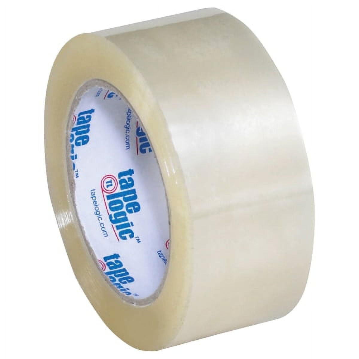 Tape Logic® Acrylic Tape, 3" Core, 2" x 110 Yd., Clear, Pack Of 6