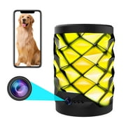 HD WiFi Desk LED Light with Bluetooth Speaker Camera Recorder Mini Smart Security Camera Indoor Wifi Two Way Audio HD Video Camera