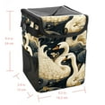 thumbnail image 5 of Swan Foldable Car Garbage Can with Lid, Leak-Proof Mini Trash Can and Hanging Storage Bag for Car, 5 of 6