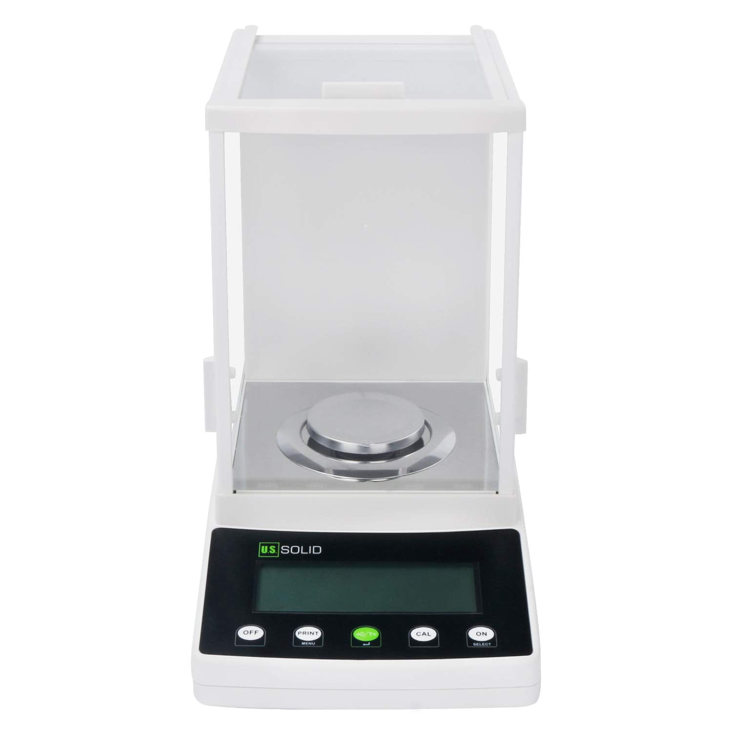 U.S. Solid Digital Analytical Balance 220g x 0.0001g/0.1mg Electronic Lab Precision Scale with Electromagnetic Force Sensor, 4 Units Available, RS232 Interface, Button Operation