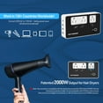thumbnail image 2 of Key Power 2000W Step Down 220V to 110V Voltage Converter for US to Europe, International Universal Travel Adapter with 3 AC Outlets and 4 USB (1 USB C) for Hair Dryer/ Straightener/ Curling Iron, 2 of 8