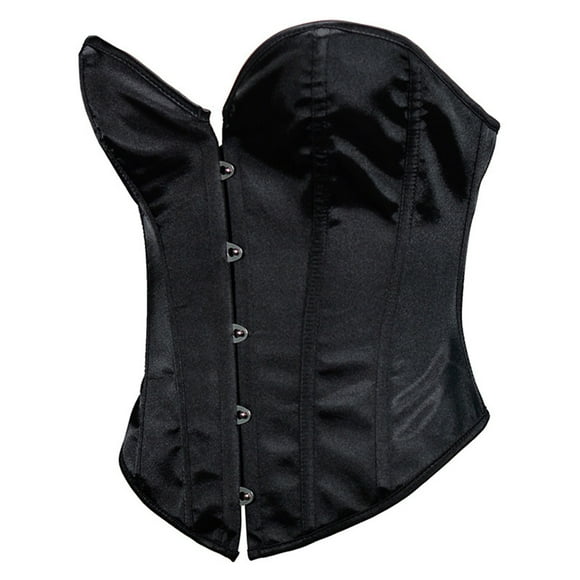 Underbust Corsets For Women Black Corset Top Waist Trainer Fashion Bustier Plus Size Corset
