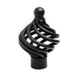 thumbnail image 4 of Century Hardware Orleans Collection 1-15/16" Dia. Wrought Iron Knob - Natural Rust, 4 of 4