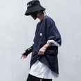 thumbnail image 6 of Niepce Inc Streetwear Relaxed Fit Pocket Men T-shirt Urban Short Sleeve Tees, 6 of 8