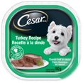 thumbnail image 1 of Cesar Pain Classique en Sauce Recette à la Dinde Nourriture Humide Douce pour Chien, 100 g, 1 of 4