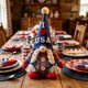 thumbnail image 5 of CaiYueKe Independence Day Gnome Doll, Patriotic Faceless Gnome, Red White Blue Flag Gnome, 4th of July Shelf Decor, Memorial Day Ornament, Festive Home Decor, Scandinavian Style Gnome, 5 of 8