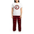 thumbnail image 4 of CafePress - Honeymooner Women's Light Pajamas - Women's Short Sleeve Print T-Shirt and Pants Light Cotton Pajama Set, 4 of 7