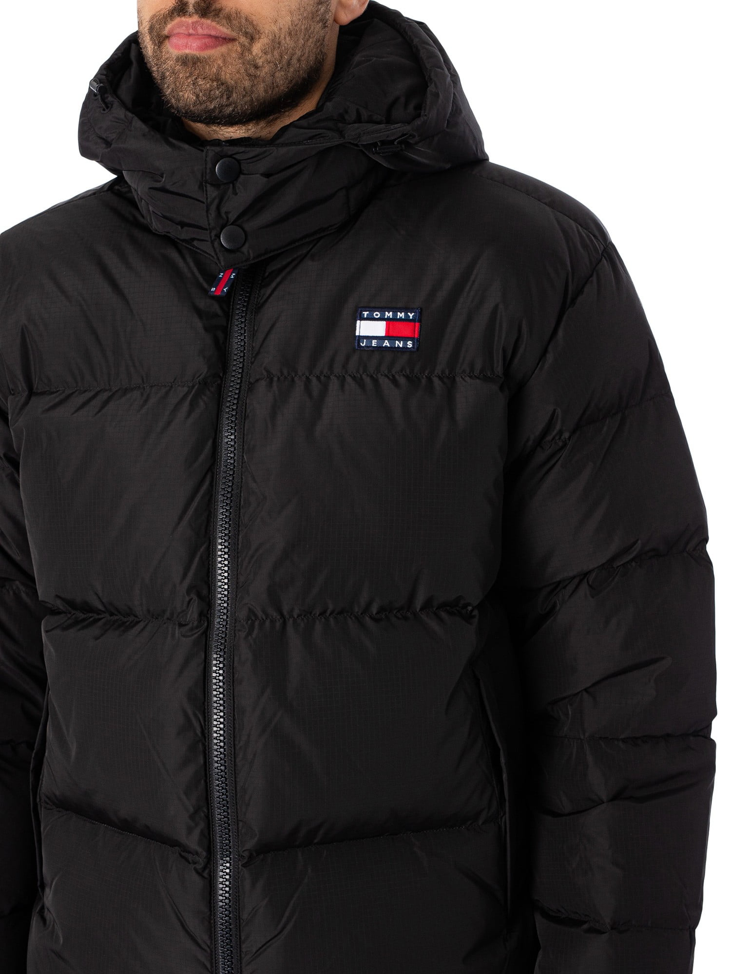 Tommy Jeans Alaska Puffer Jacket, Black - Walmart.com Tommy Jeans Alaska Puffer Jacket, Black - Walmart.com