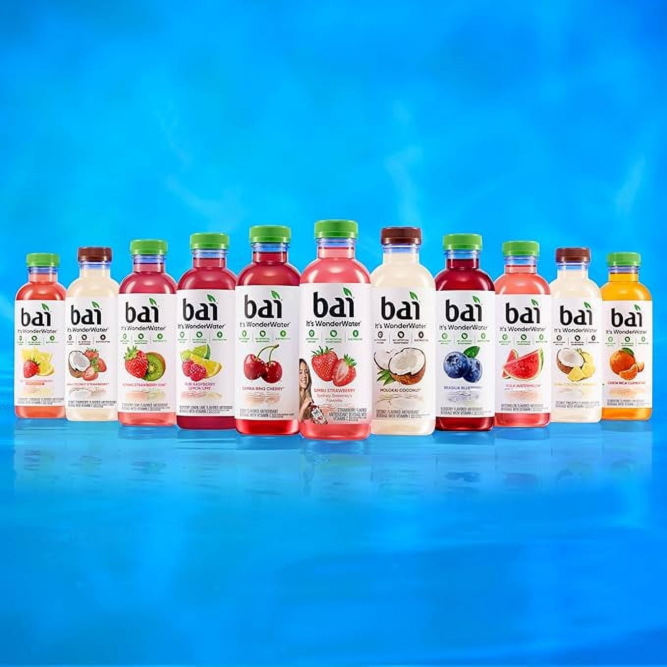Bai Flavors Variety Pack, Antioxidant Infused Water Beverage, with Vitamin C and No Artificial Sweeteners, 18 fl oz bottles, 12 pack