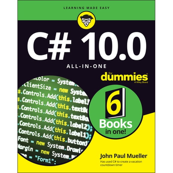 Pre-Owned C# 10.0 All-In-One for Dummies (Paperback) 1119839076 9781119839071
