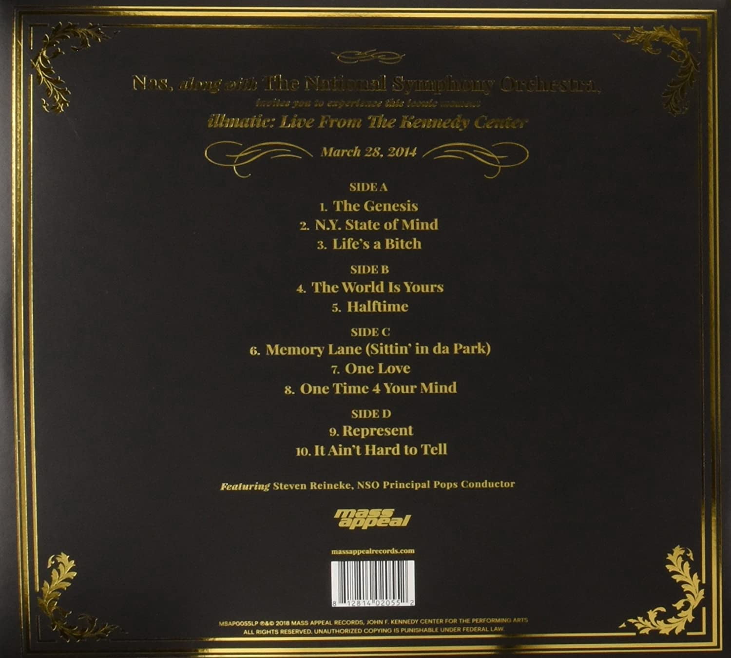 Nas - Illmatic: Live From The Kennedy Center - Music & Performance - Vinyl