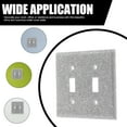 thumbnail image 3 of TABLETREANDS Cubierta De Pared Gris Con Y Rhinestone Para Decorativo, 3 of 6