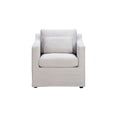 thumbnail image 4 of Lifestyle Solutions Riley Farmhouse Style Upholstered Armchair, Oatmeal Fabric, 4 of 9