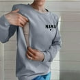 thumbnail image 2 of Xiulive Women Casual Maternity Nursing Sweatshirt Comfort Friendly Zip Breastfeeding Pullover Tops Mama'S Boobery Sweater Soft outfits, 2 of 5