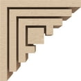 thumbnail image 3 of 2"W x 4"D x 4"H Classic Landon Rough Cedar Woodgrain TimberThane Corbel, Primed Tan, 3 of 6