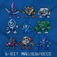 thumbnail image 2 of Mega Man Characters 8-bit Masterpiece Unisex Plus Size Hoodie Brisco Brands 2X, 2 of 5