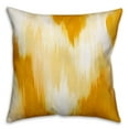 thumbnail image 2 of Creative Products Yellow Abstract Pillow 16x16 Spun Poly Pillow, 2 of 2