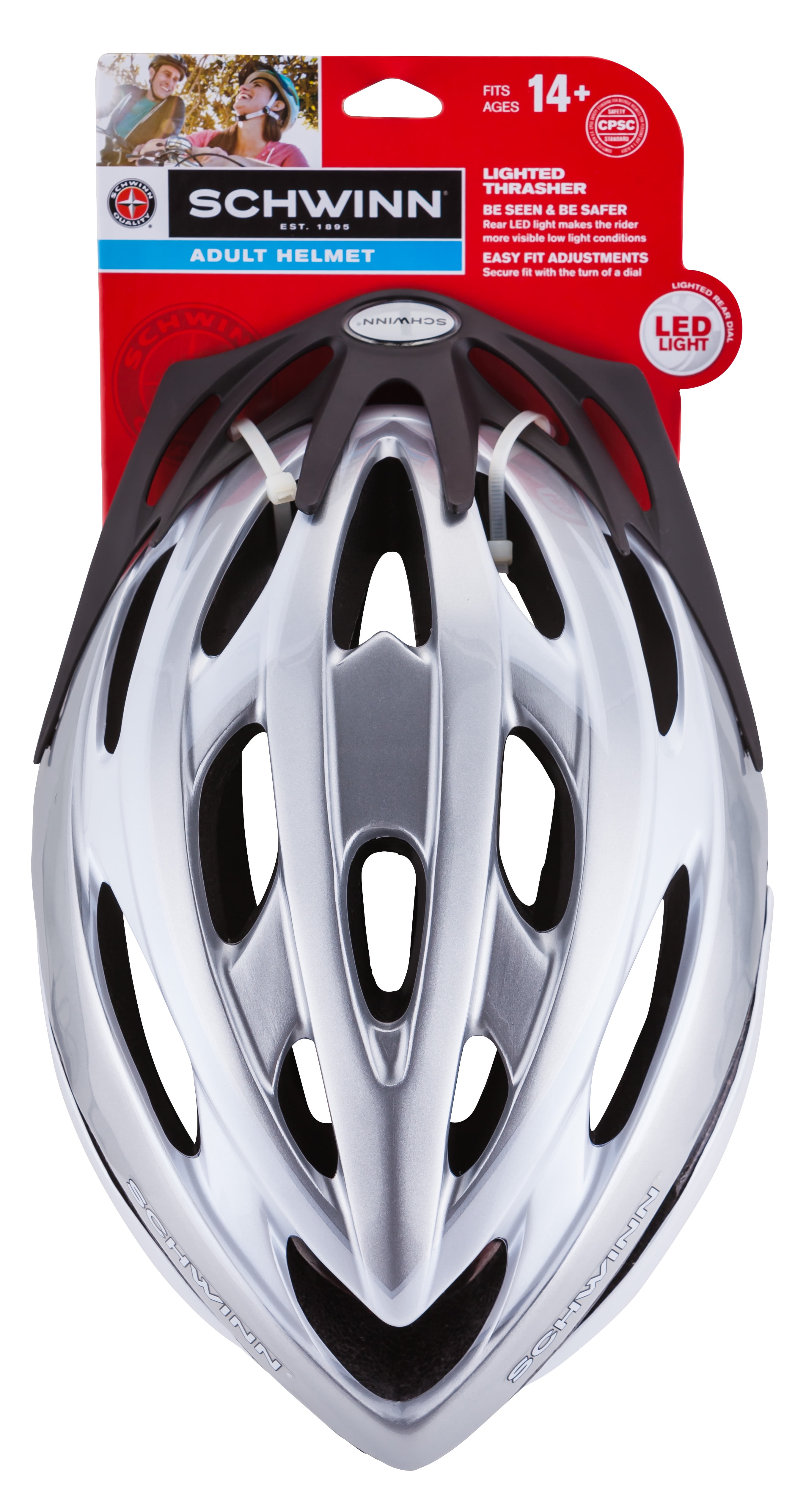 schwinn helmet with light