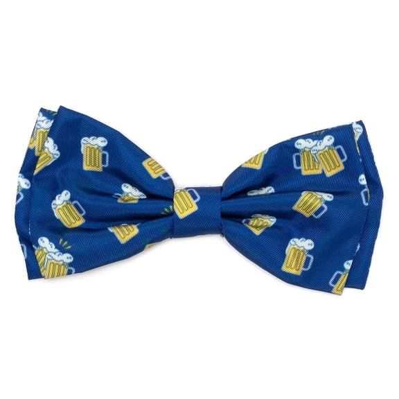 The Worthy Dog Cheers Bow Tie Adjustable Collar Attachment Accessory