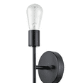 thumbnail image 5 of Globe Electric Minimalist 10" 2-Light LED Matte Black Reversible Vanity Light, 5 of 6