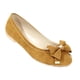 thumbnail image 2 of Zapato Flats Balerina Casual Niña Mujer T-25 Color Dzn Honey 124 Kuali Shoes Piso Comodos, 2 of 5