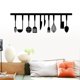 thumbnail image 4 of unbranded Sticker Para Pared Con De Cubiertos Negro Ideal Para De Cocina, 4 of 8
