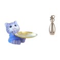 thumbnail image 1 of Bandeja de escultura de resina moderna para amantes de los gatos, ideal para mesa de comedor, armario, estante, joyería, aperitivos, regalo de anivers, 1 of 8