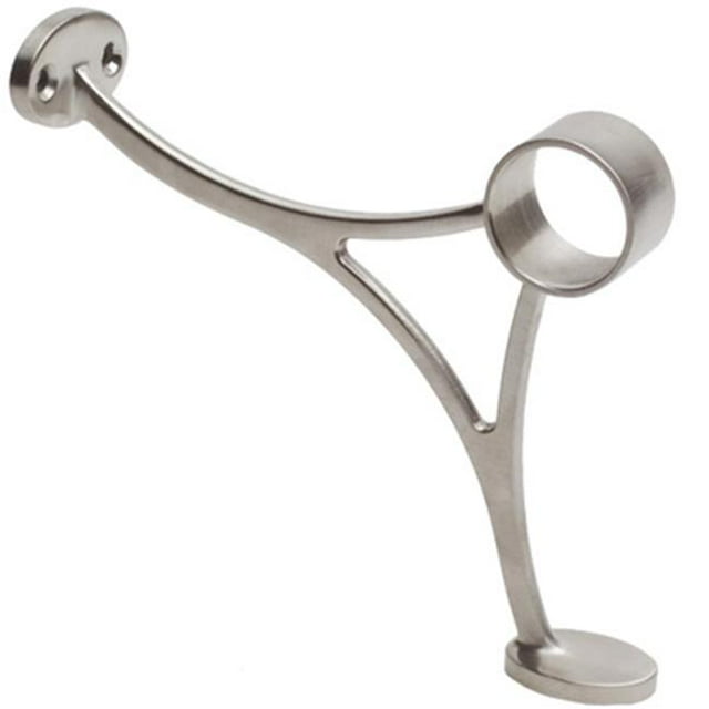 Lavi L44 400 2 2 In. Combination Bracket - Satin Stainless Steel