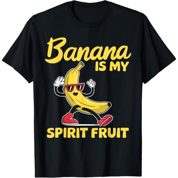 True Vibe Funny Banana'S My Spirit Fruit Lover Present Quote Love T-Shirt BLACK Unisex S-5XL Hot Trending Shirt, Vintage Birthday Gift