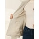 thumbnail image 5 of Abrigo de mujer con cuello Peter Pan y un solo botón en color beige, 5 of 7