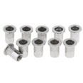 thumbnail image 1 of 10 Piezas Plana Roscada Ciega Remache Tuerca Tornillo - 6 M6 Yotijar Tuerca de remache de acero inoxidable, 1 of 7
