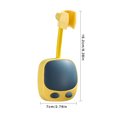 thumbnail image 3 of Support de Douche Universel Sans Perçage Réglable Support de Tête de Douche Ventouse Base Fixe, Jaune, 3 of 8