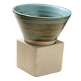 thumbnail image 1 of kurtrusly Pottery Tea Cup Hand Crafted Kung Fu Tea 100ml for Tea Lover Indoor Outdoor Blue, 1 of 8