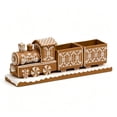 thumbnail image 7 of 8in Resin Gingerbread Train Tabletop Ornament for Christmas Mantel Home Party Decor, 7 of 7