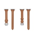 thumbnail image 5 of Adecuado para correa de iwatch 4/5/6/7/8ultra Apple Primera capa de cuero Correa de cintura pequeña para hombre Cuero fino delgado, 5 of 5